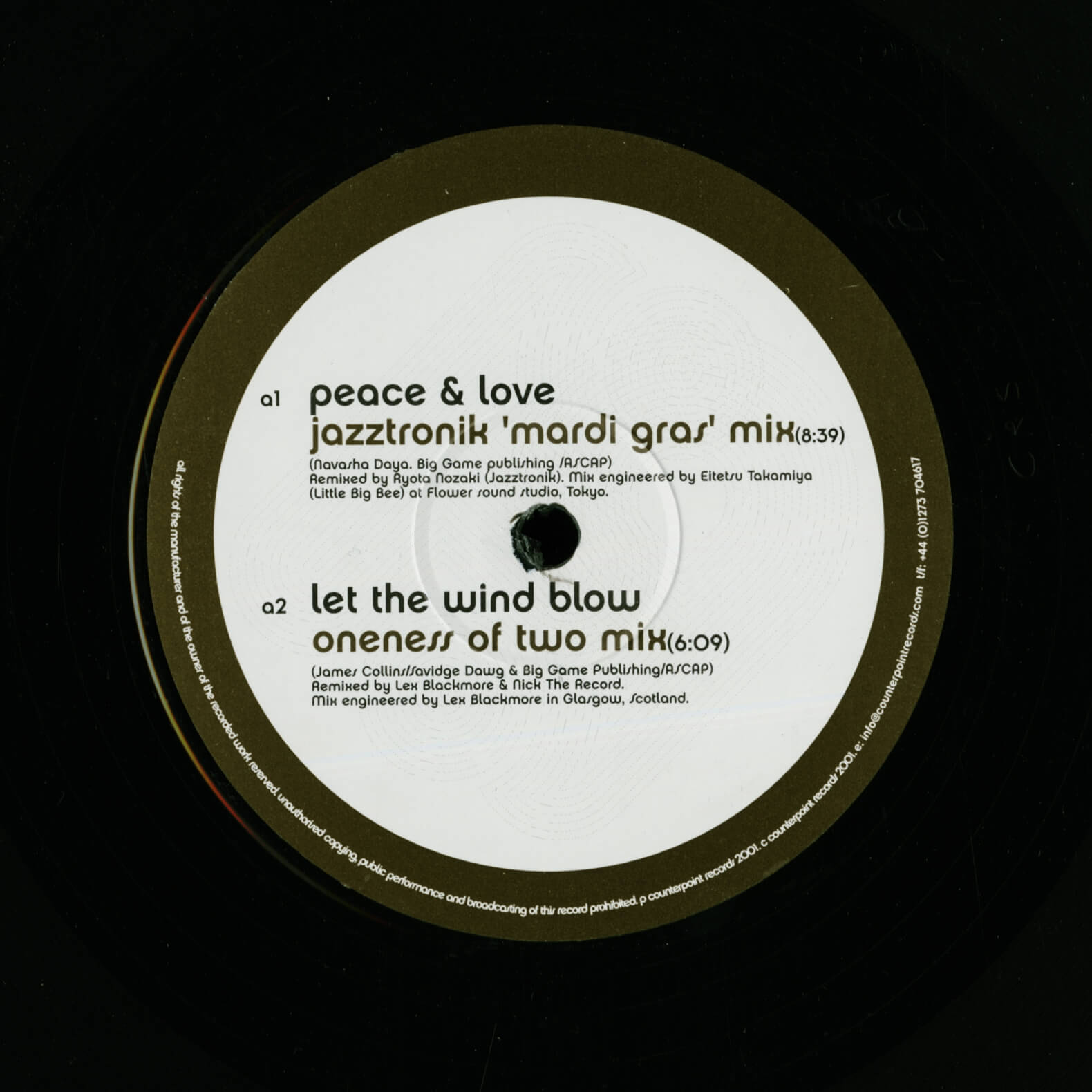 Fertile Ground – Peace & Love / Let The Wind Blow (Remixes)