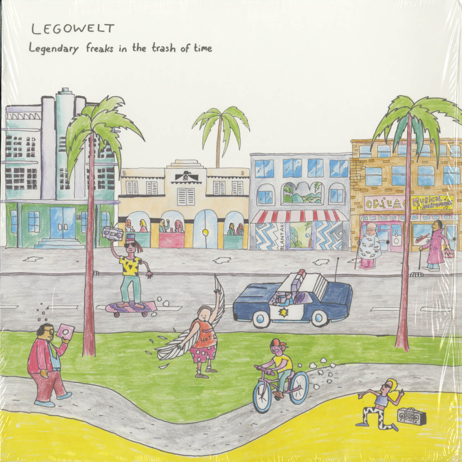 Legowelt – Legendary Freaks In The Trash Of Time