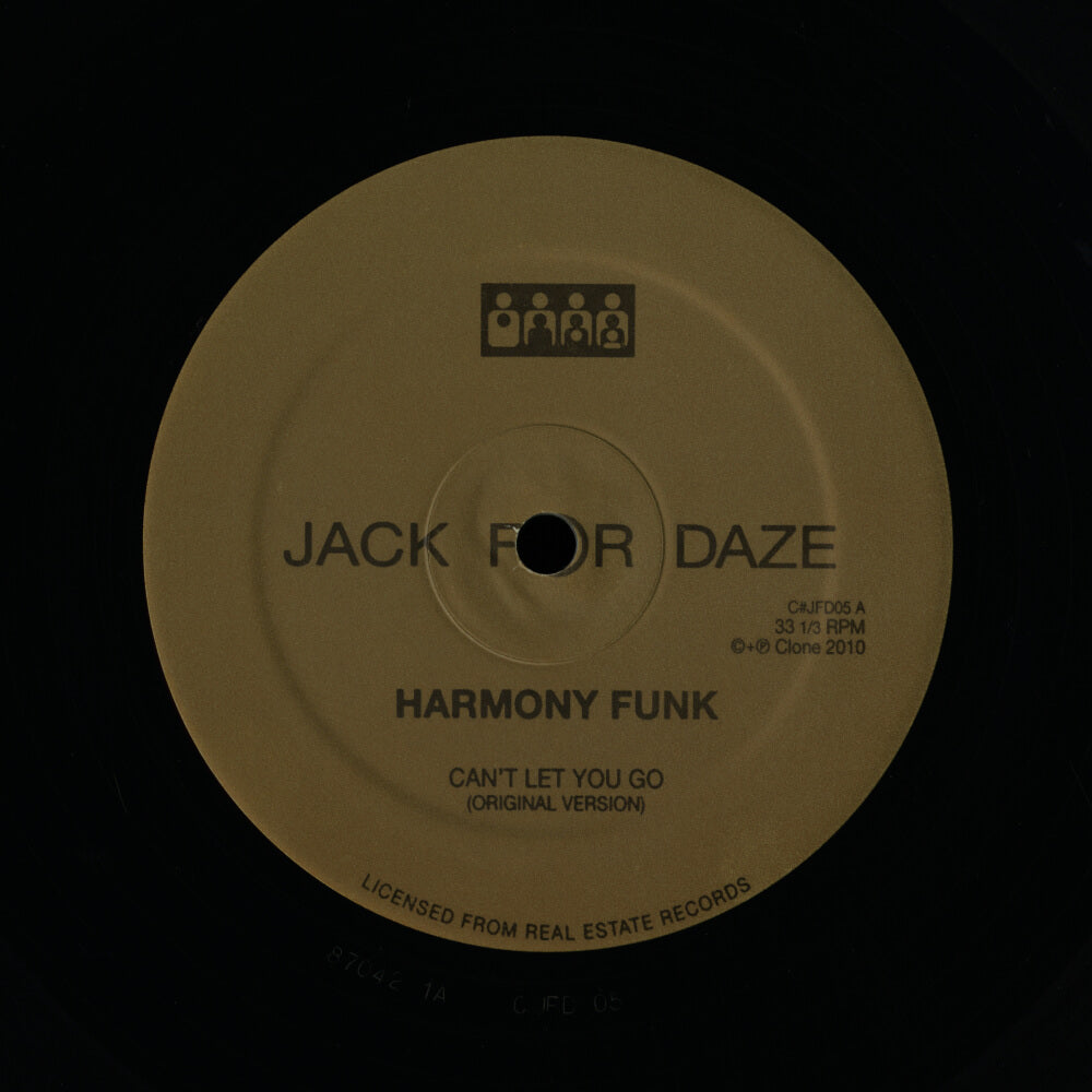 Harmony Funk – Can't Let You Go