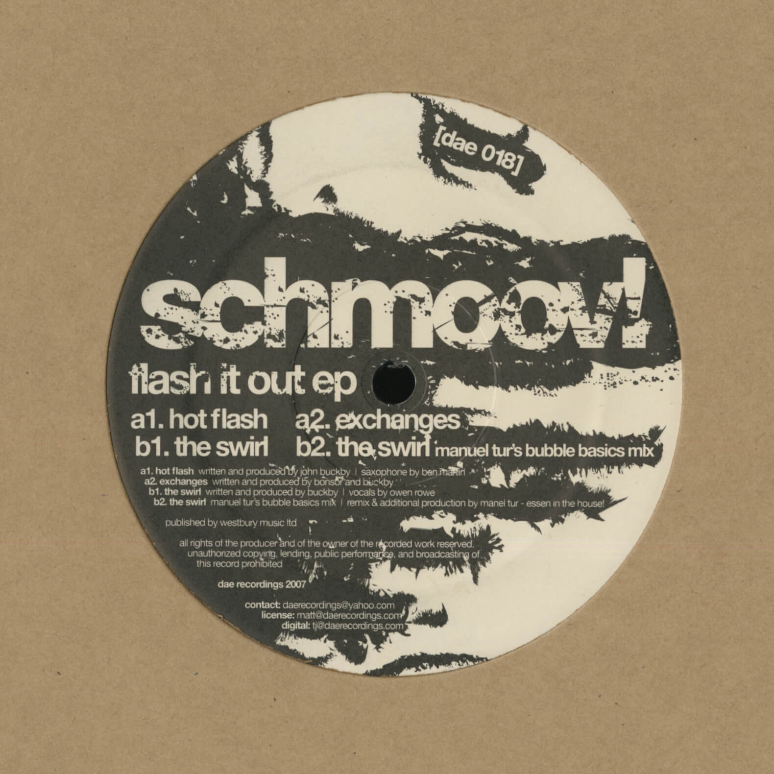 Schmoov! – Flash It Out EP