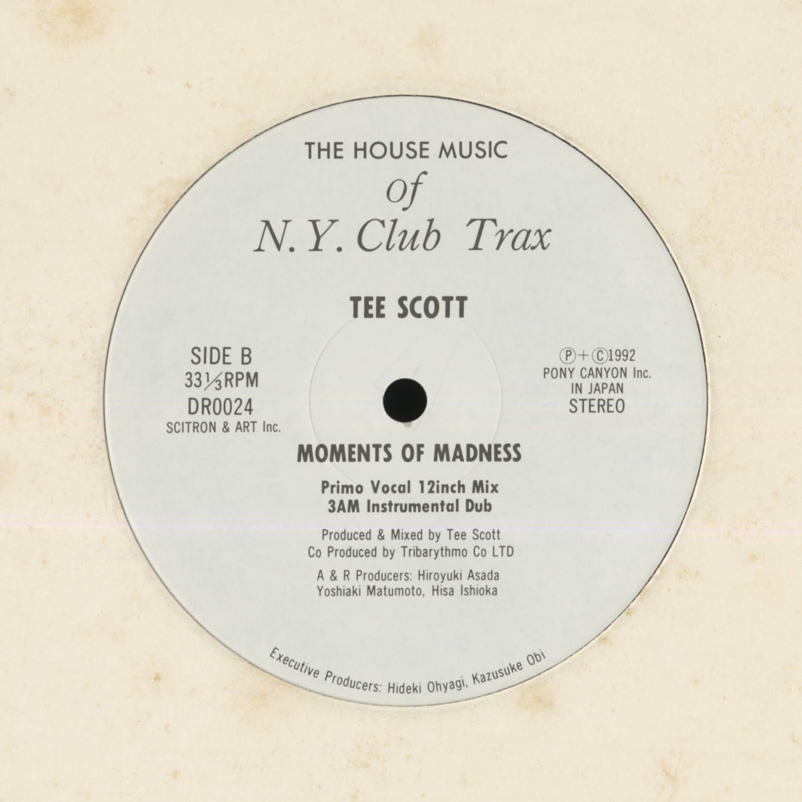 Mark Rogers / Tee Scott – Love Is Strong / Moments Of Madness