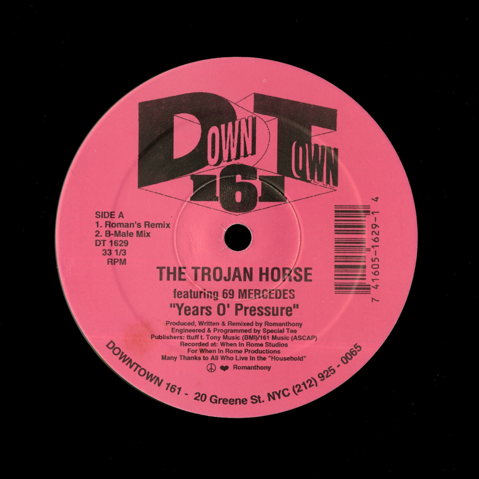 The Trojan Horse Featuring 69 Mercedes – Years O' Pressure