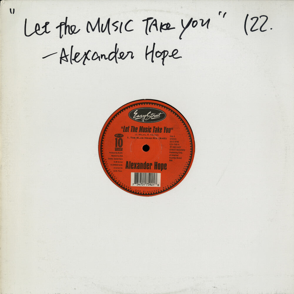Alexander Hope – Let The Music Take You