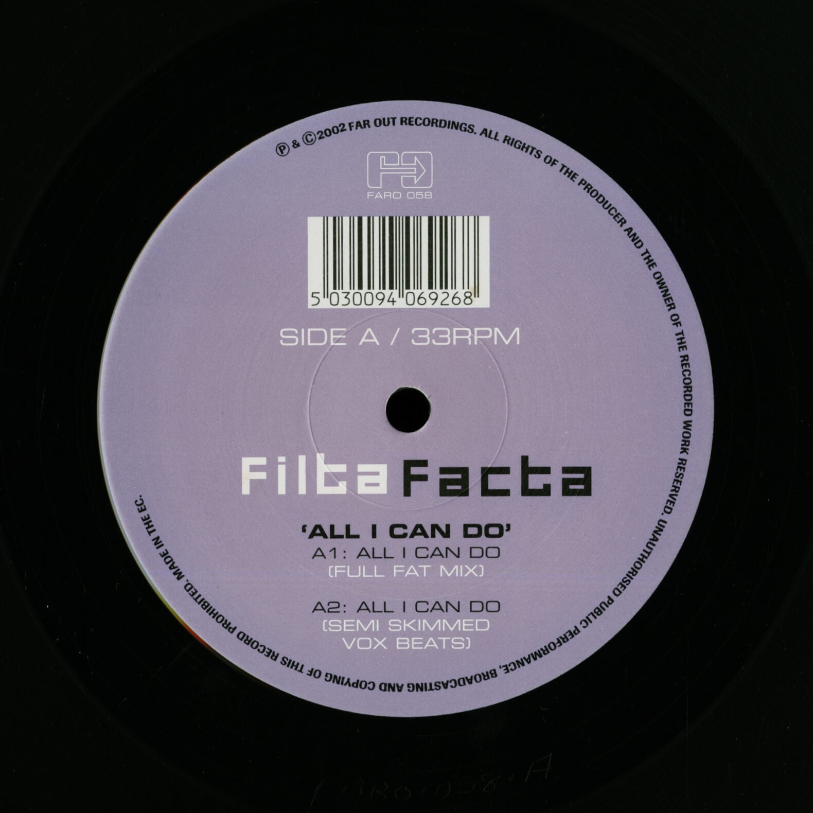 Filta Facta – All I Can Do