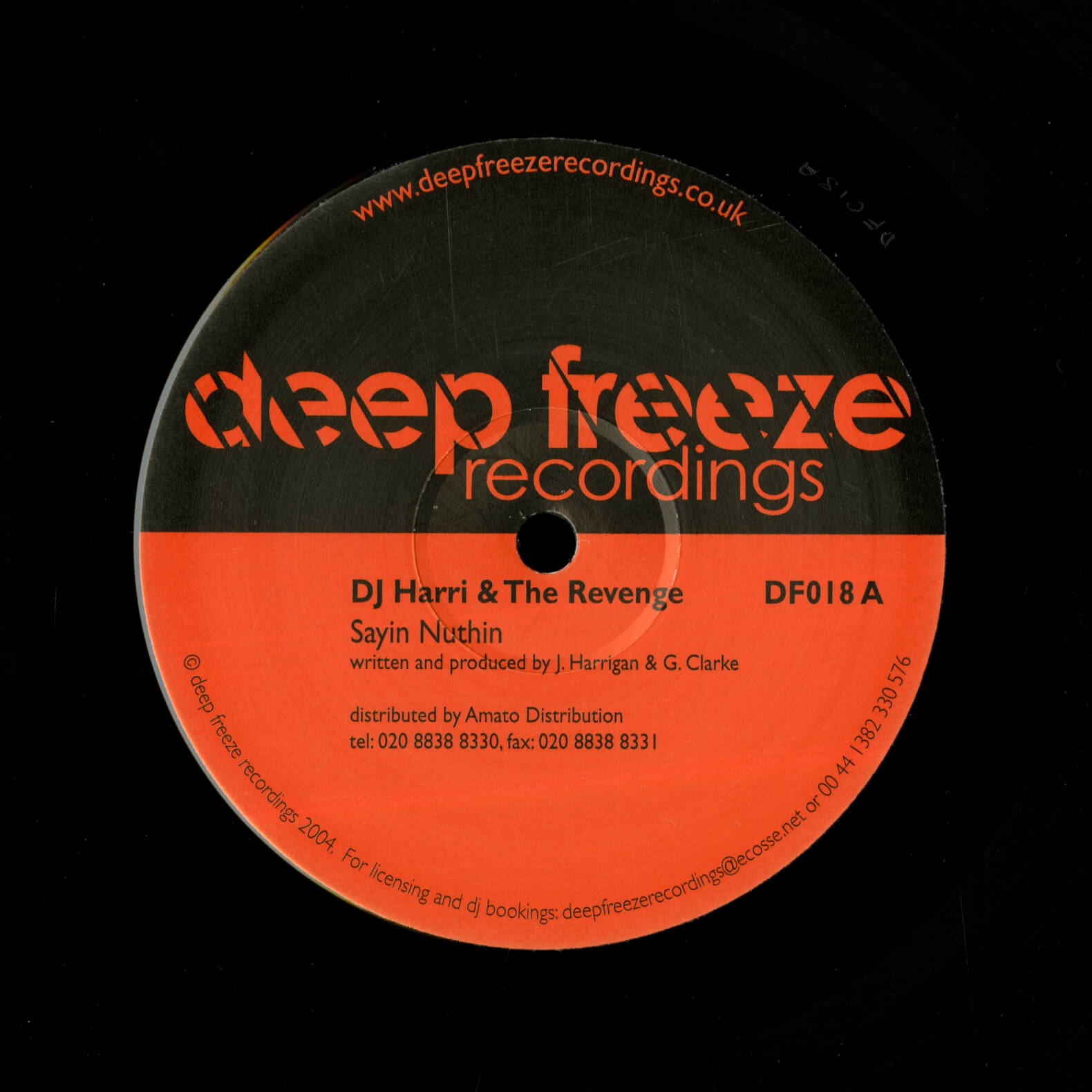 DJ Harri & The Revenge – Sayin Nuthin