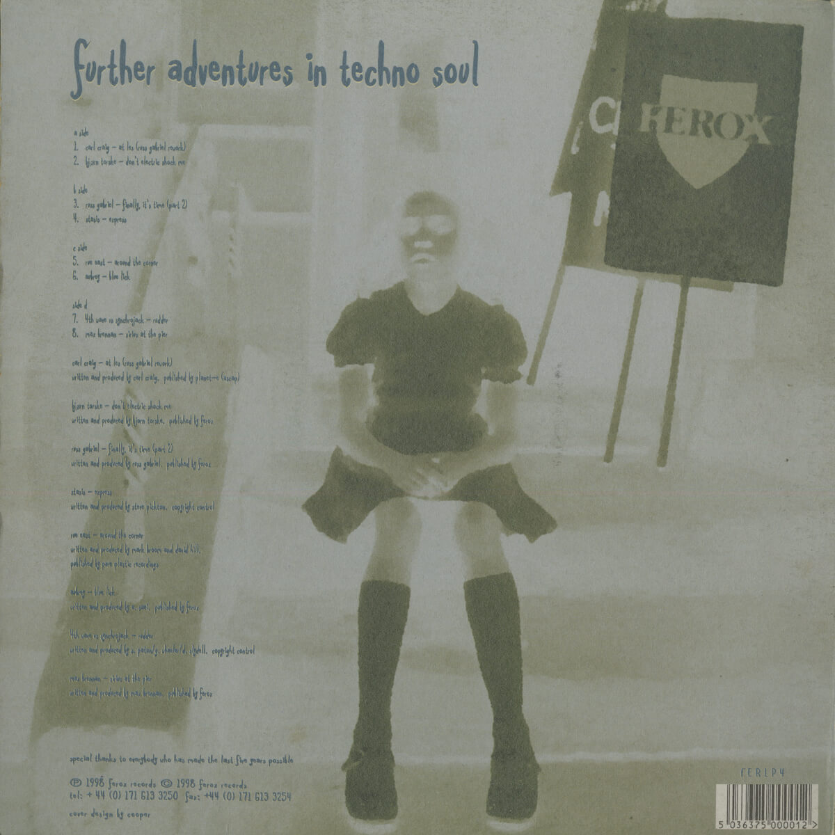 Various – Further Adventures In Techno Soul