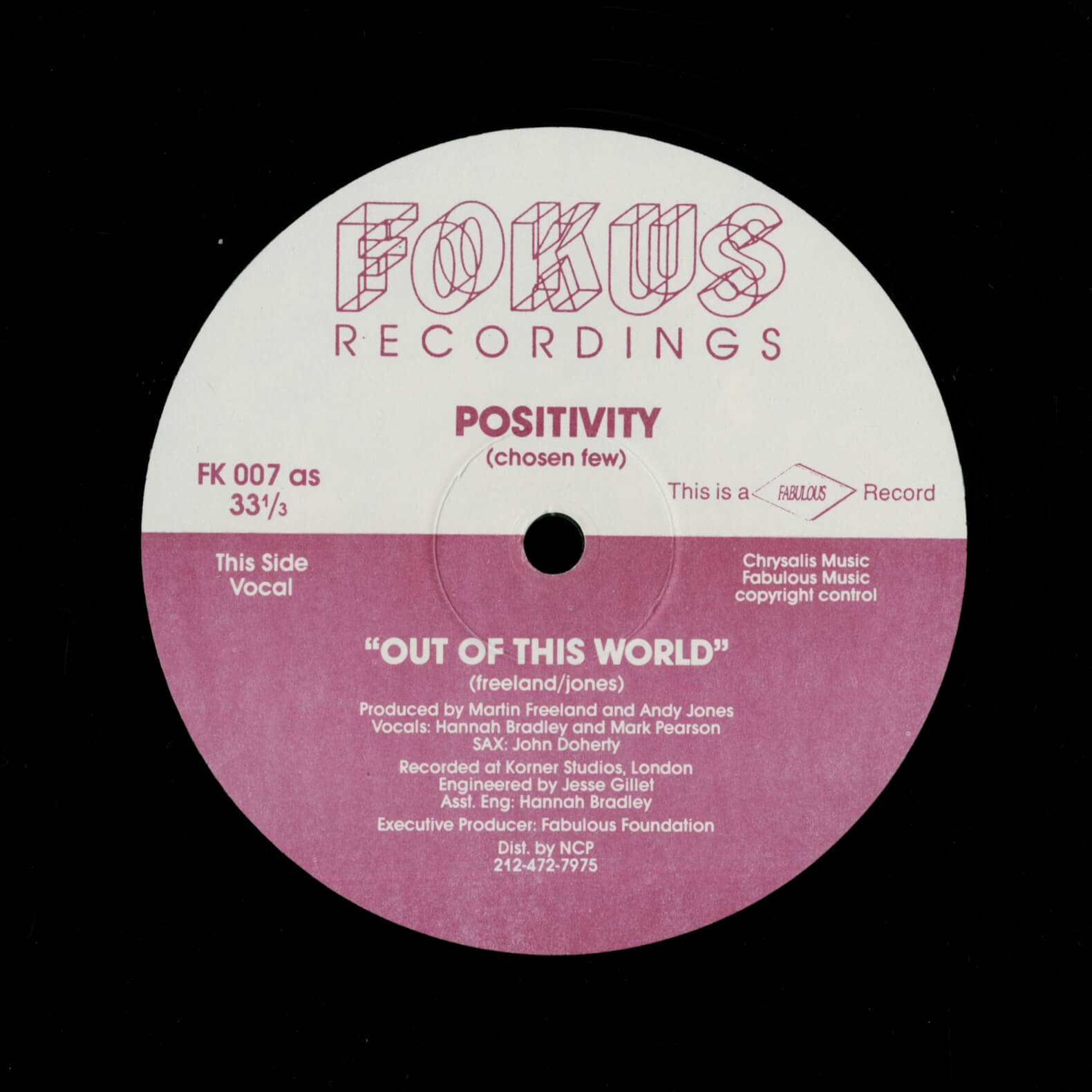 Positivity – Out Of This World