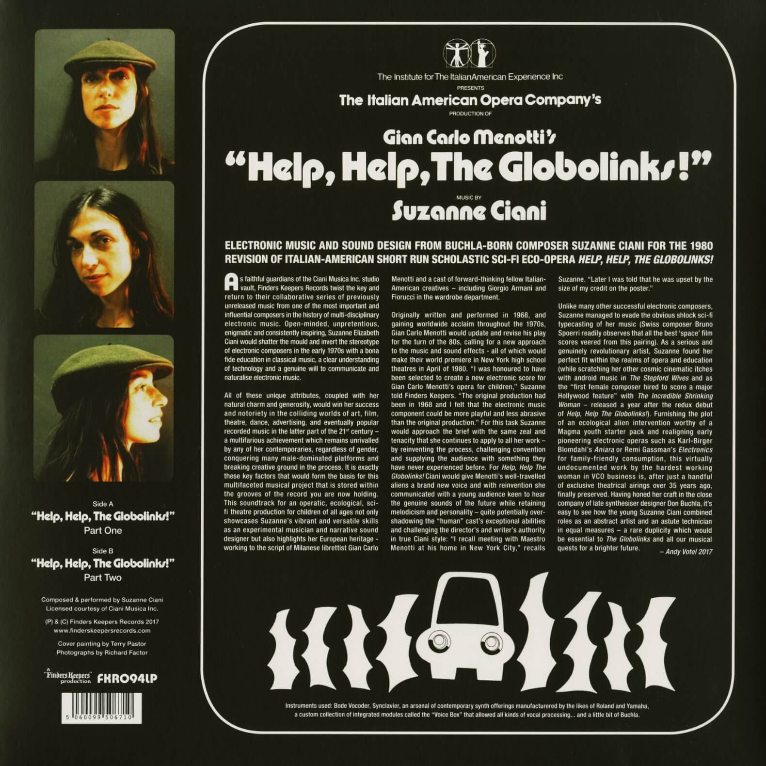 Suzanne Ciani – "Help, Help, The Globolinks!"