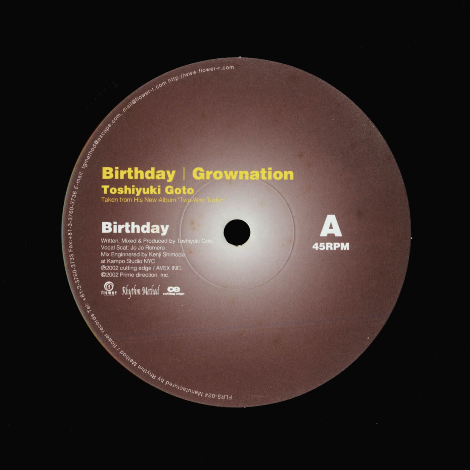 Toshiyuki Goto – Birthday