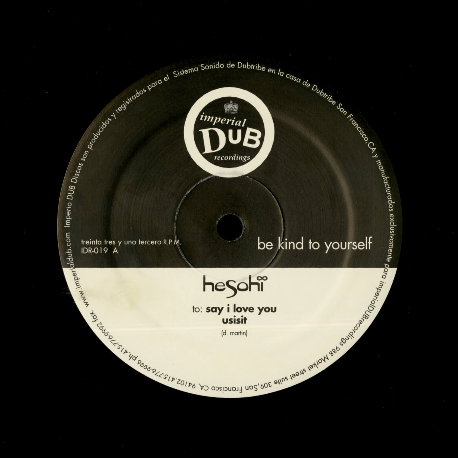 Hesohï – Say I Love You