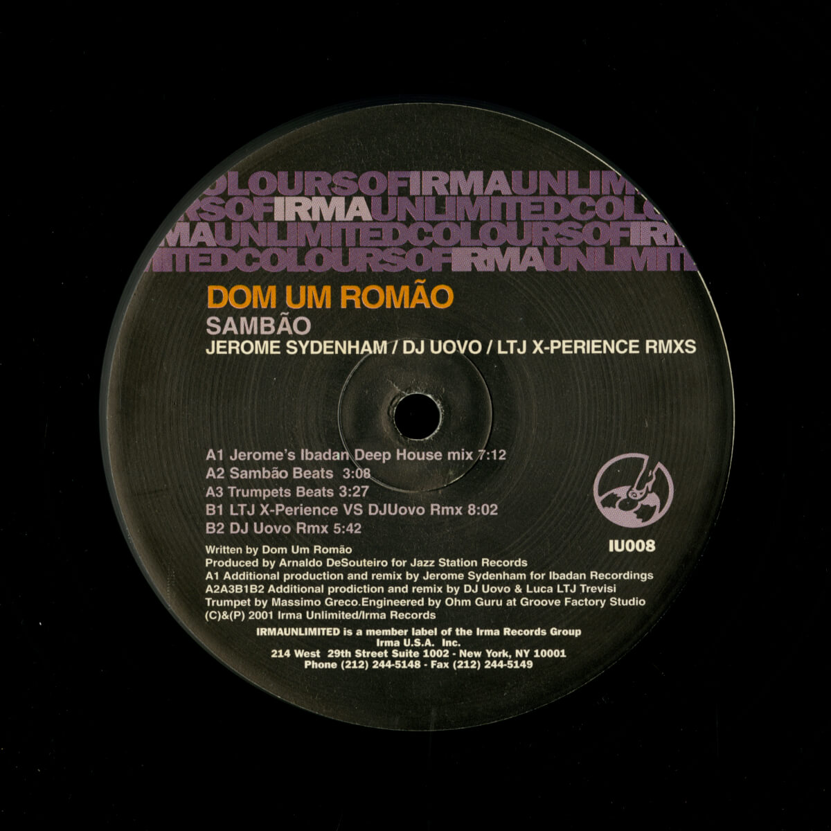 Dom Um Romão – Sambão (Jerome Sydenham / DJ Uovo / LTJ X-Perience Rmxs)