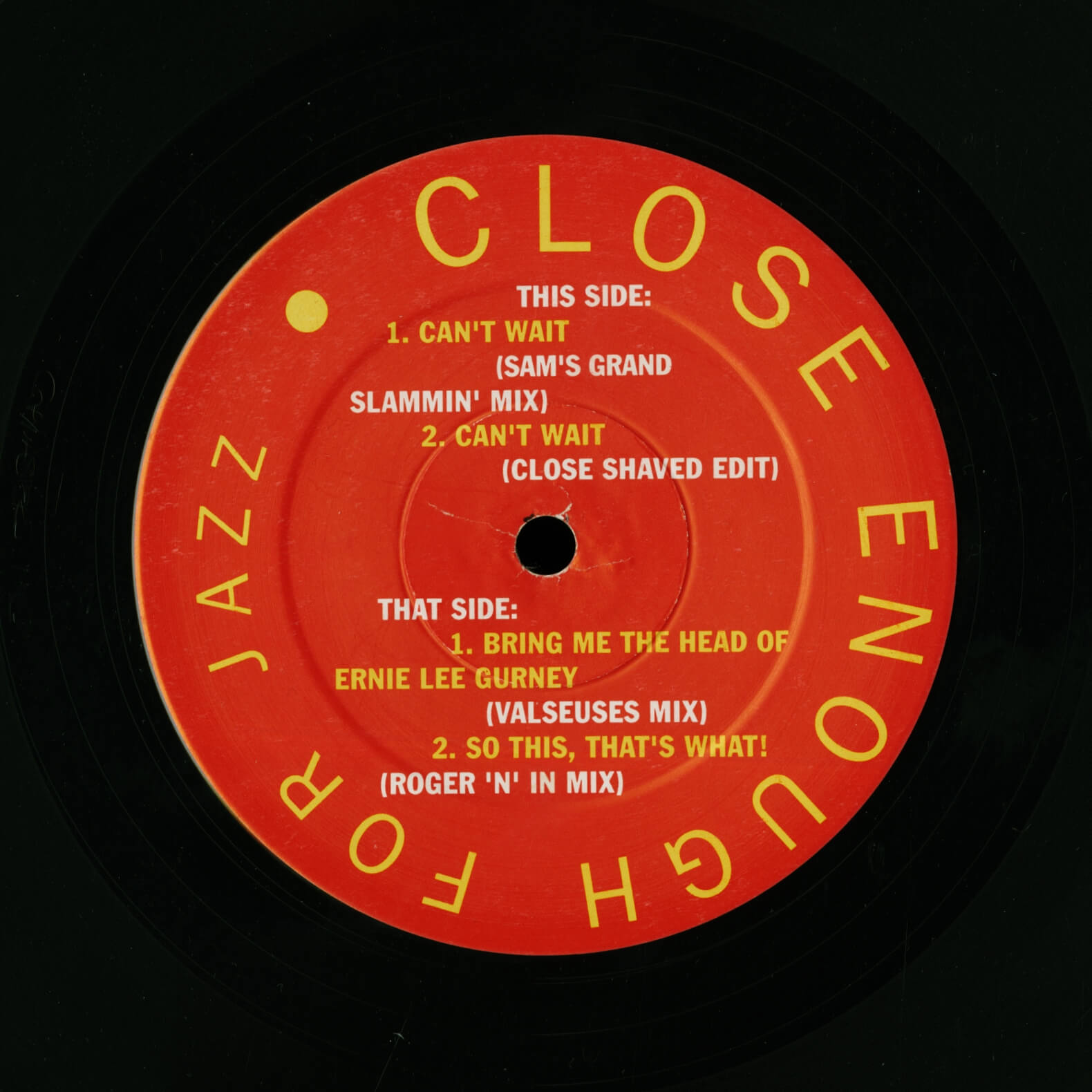 Close Enough For Jazz – Can't Wait