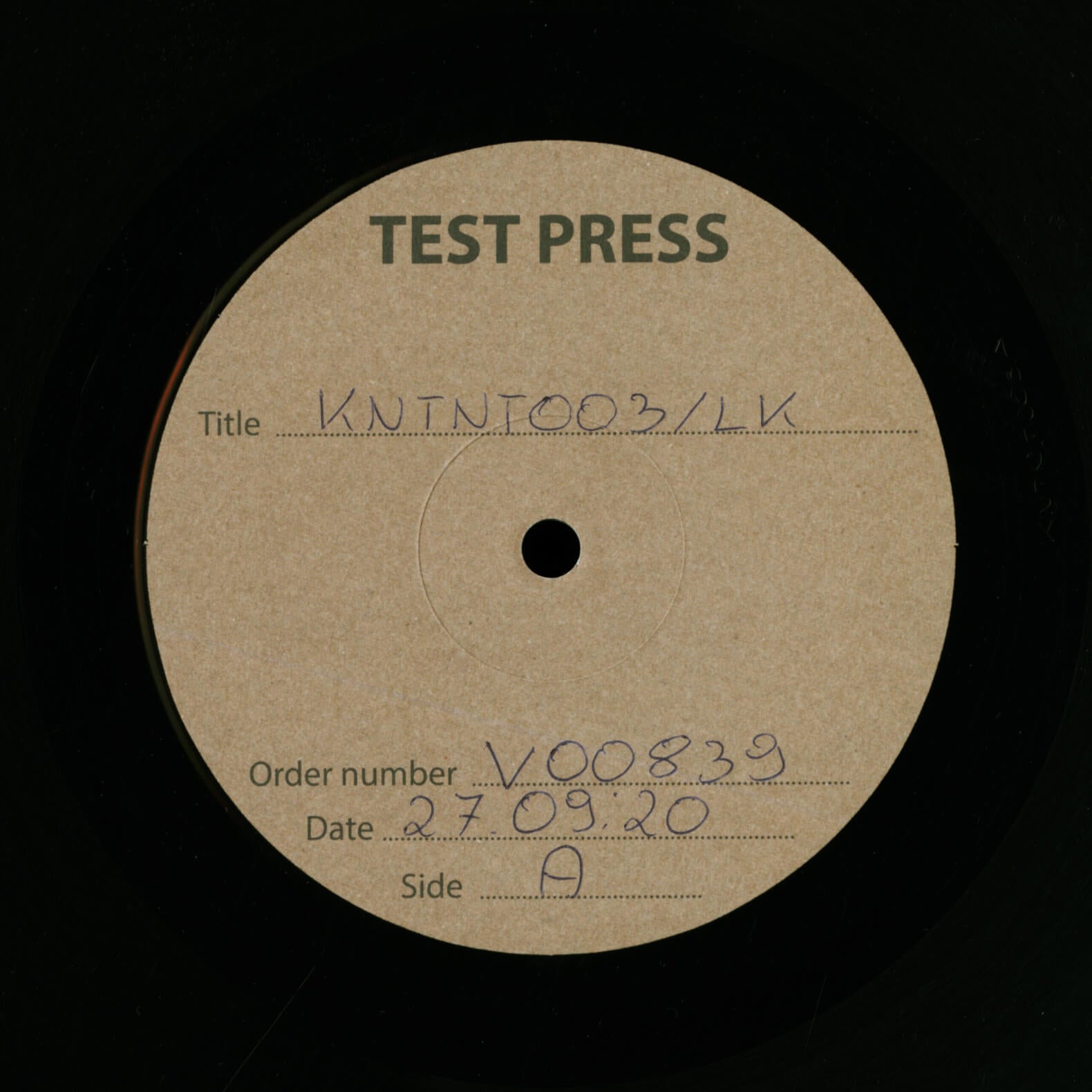 Leanca – Kontent 003 (Test Pressing)