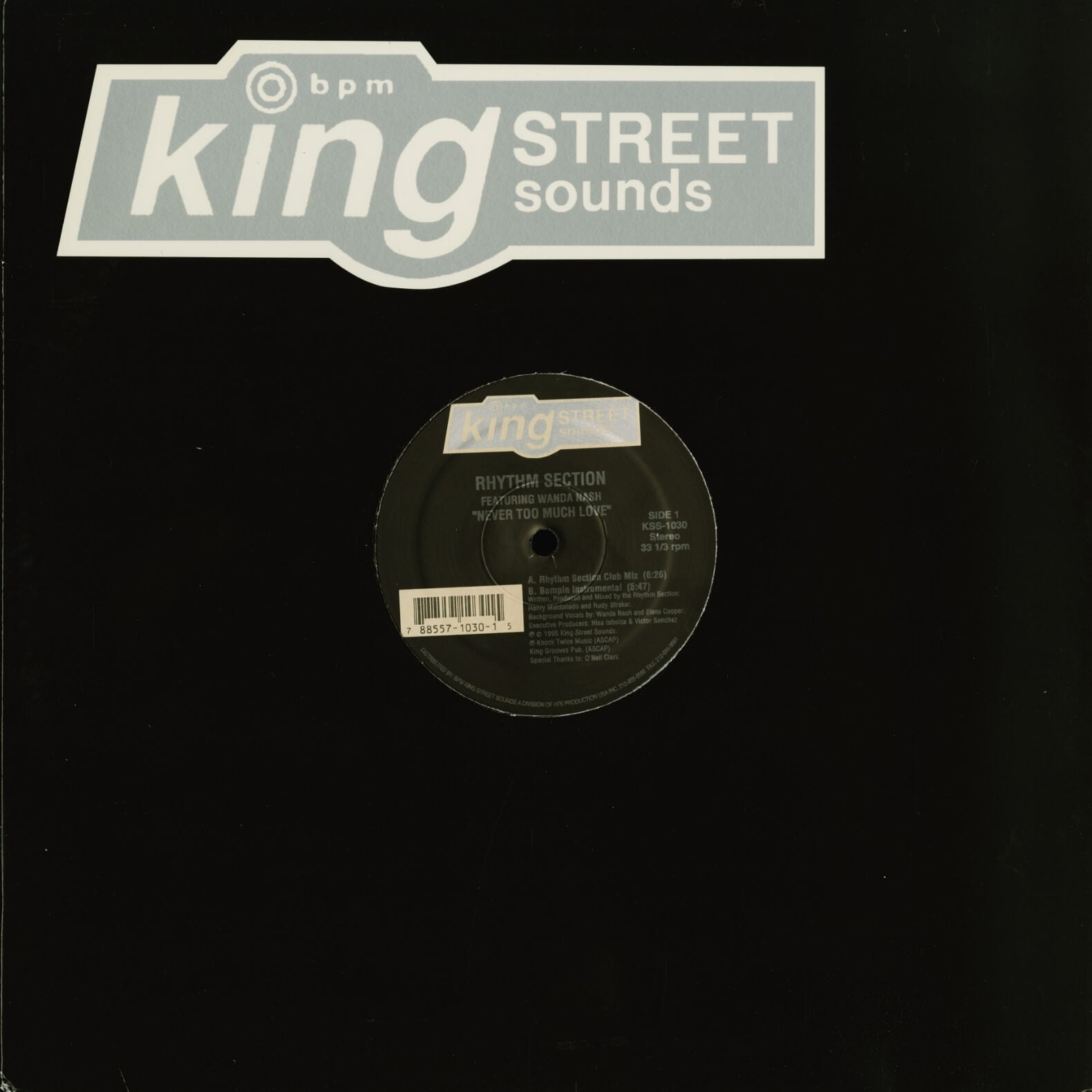 Rhythm Section Featuring Wanda Nash – Never Too Much Love