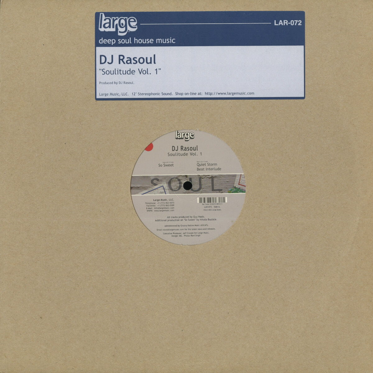 DJ Rasoul – Soulitude Vol. 1