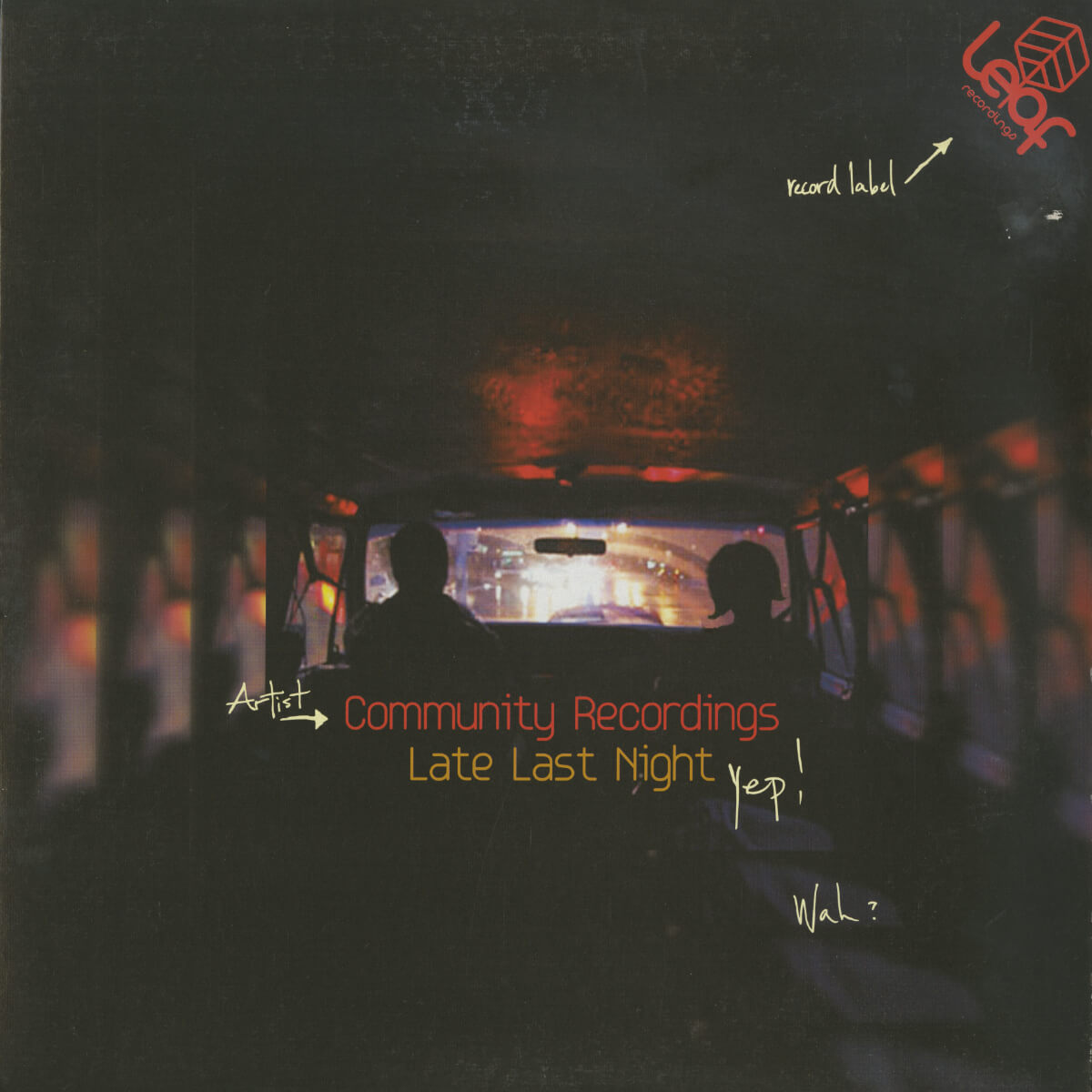 Community Recordings – Late Last Night