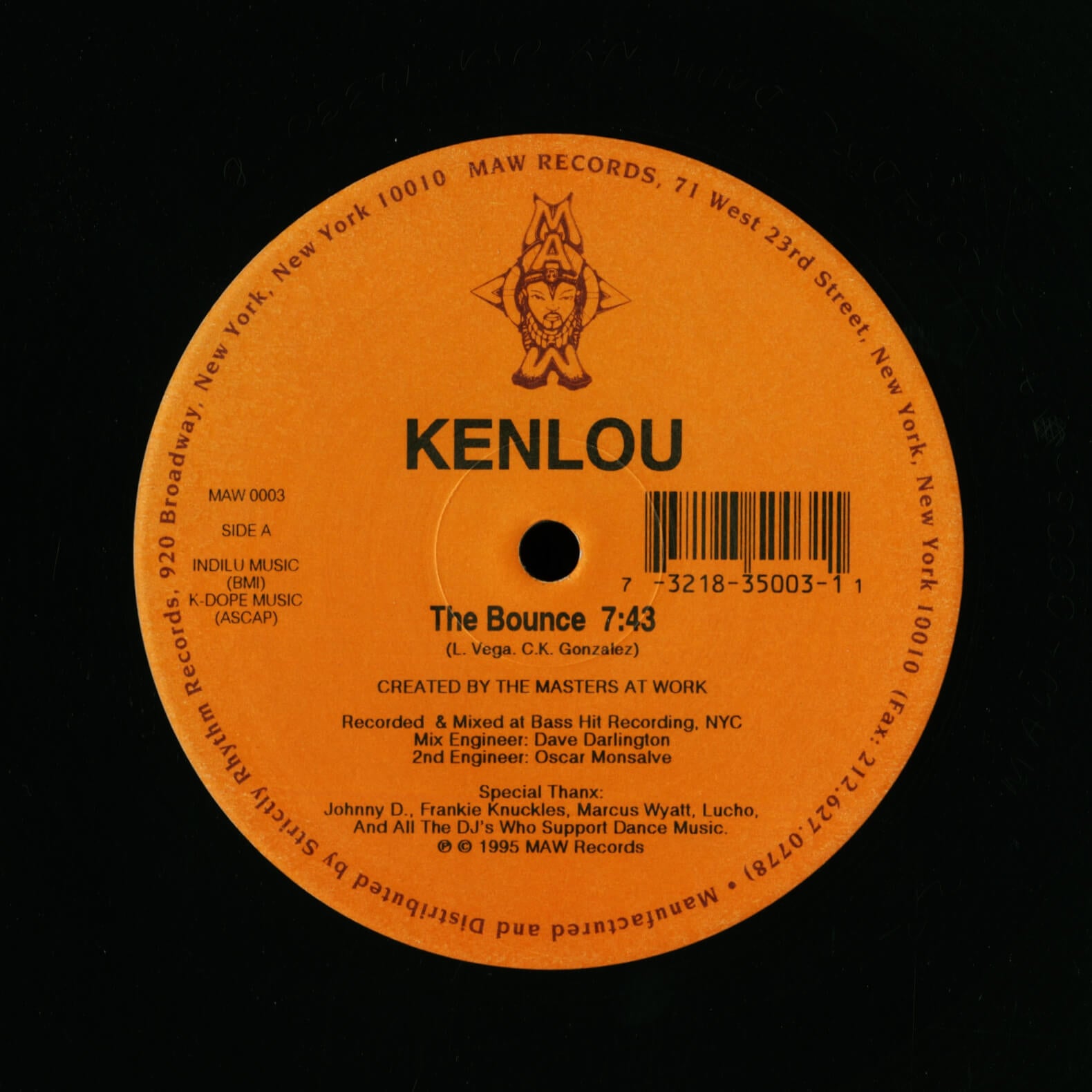 Kenlou – The Bounce / Gimme Groove