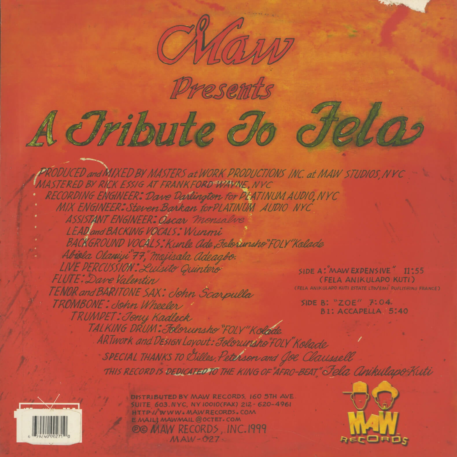 MAW – A Tribute To Fela