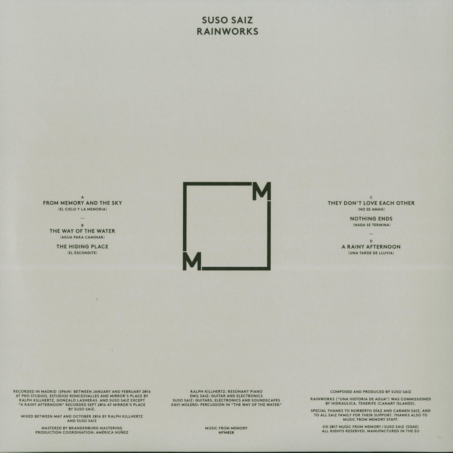 Suso Saiz – Rainworks