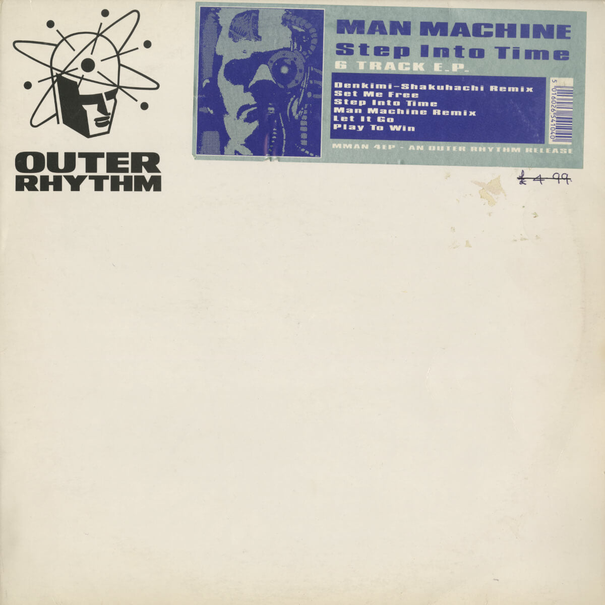 Man Machine – Step Into Time E.P.