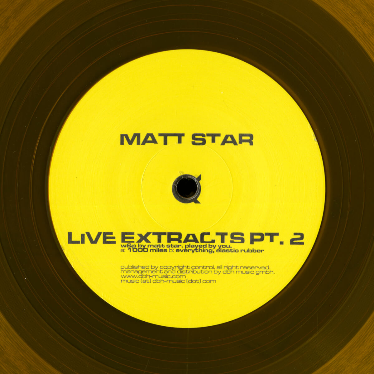 Matt Star – Live Extracts Pt. 2