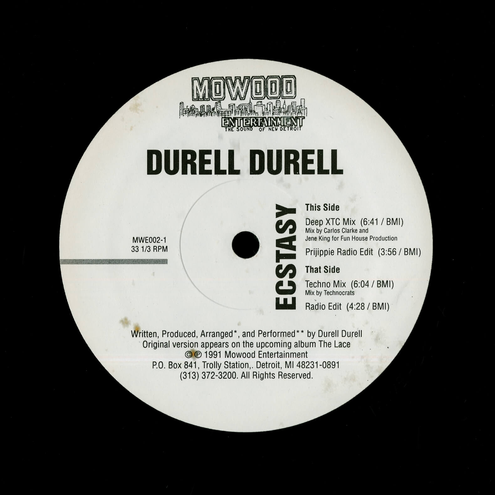 Durell Durell – Ecstasy
