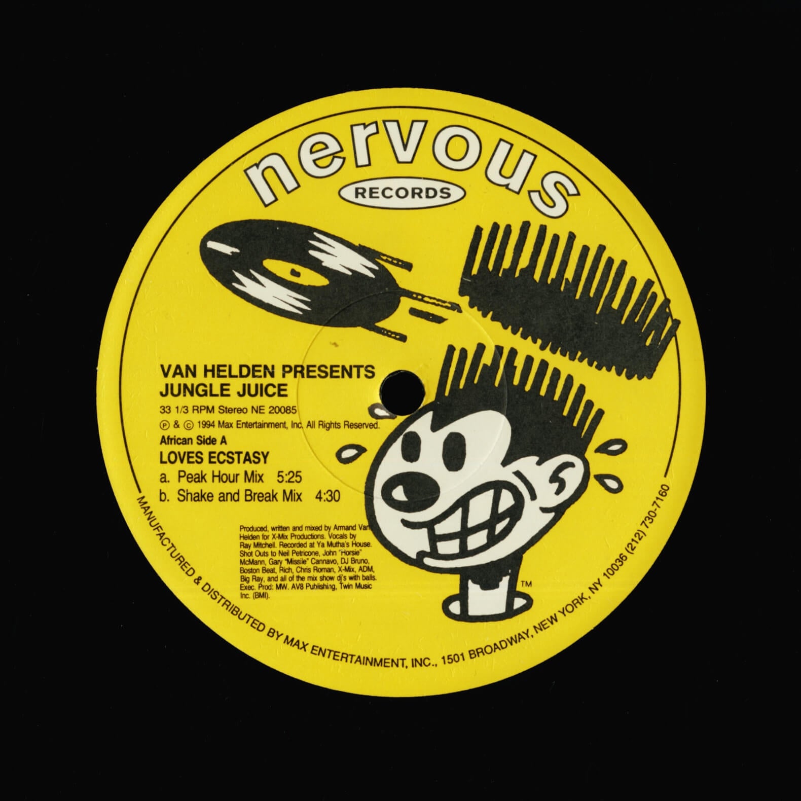 Van Helden Presents Jungle Juice – Loves Ecstasy / Egyptian Magicia