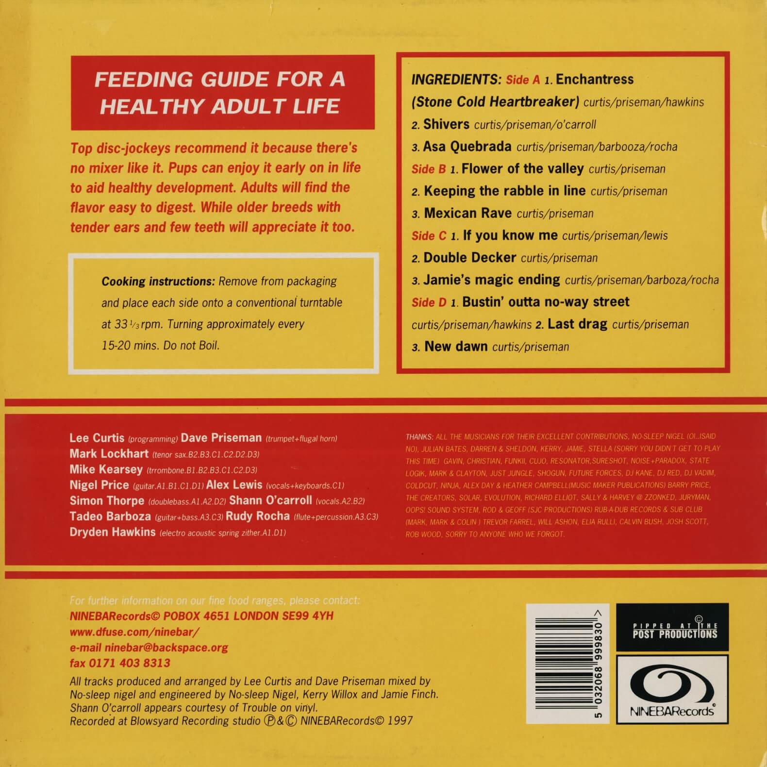 Flavornaughts – My Inbred Pedigree Chums