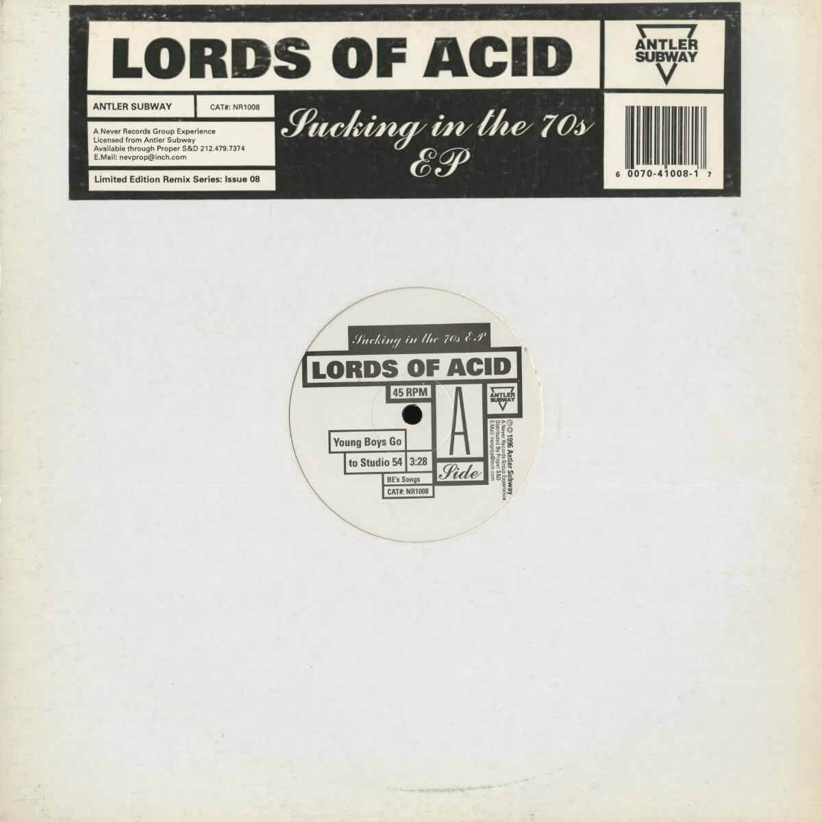 Lords Of Acid – Sucking In The 70s EP