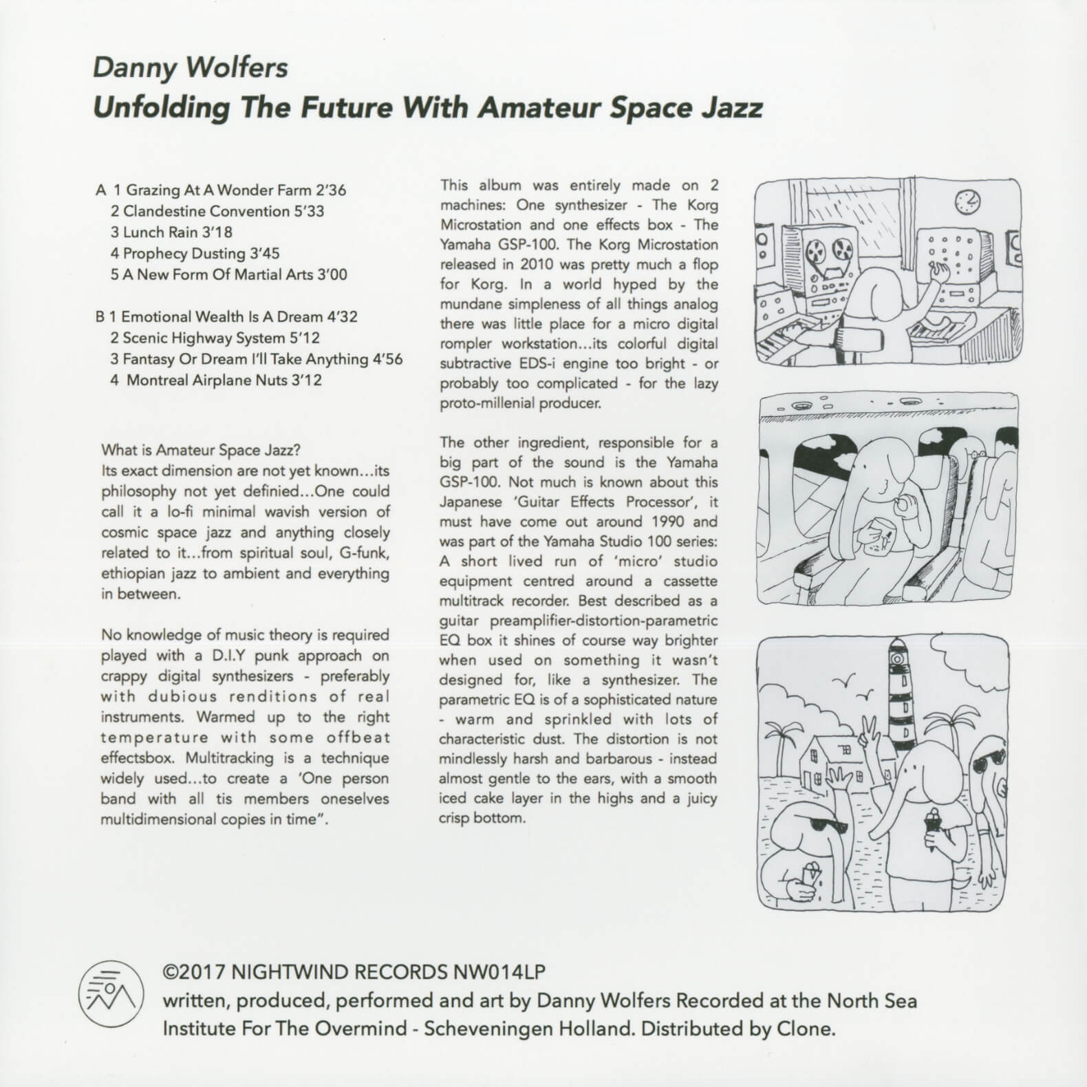Danny Wolfers – Unfolding The Future With Amateur Space Jazz