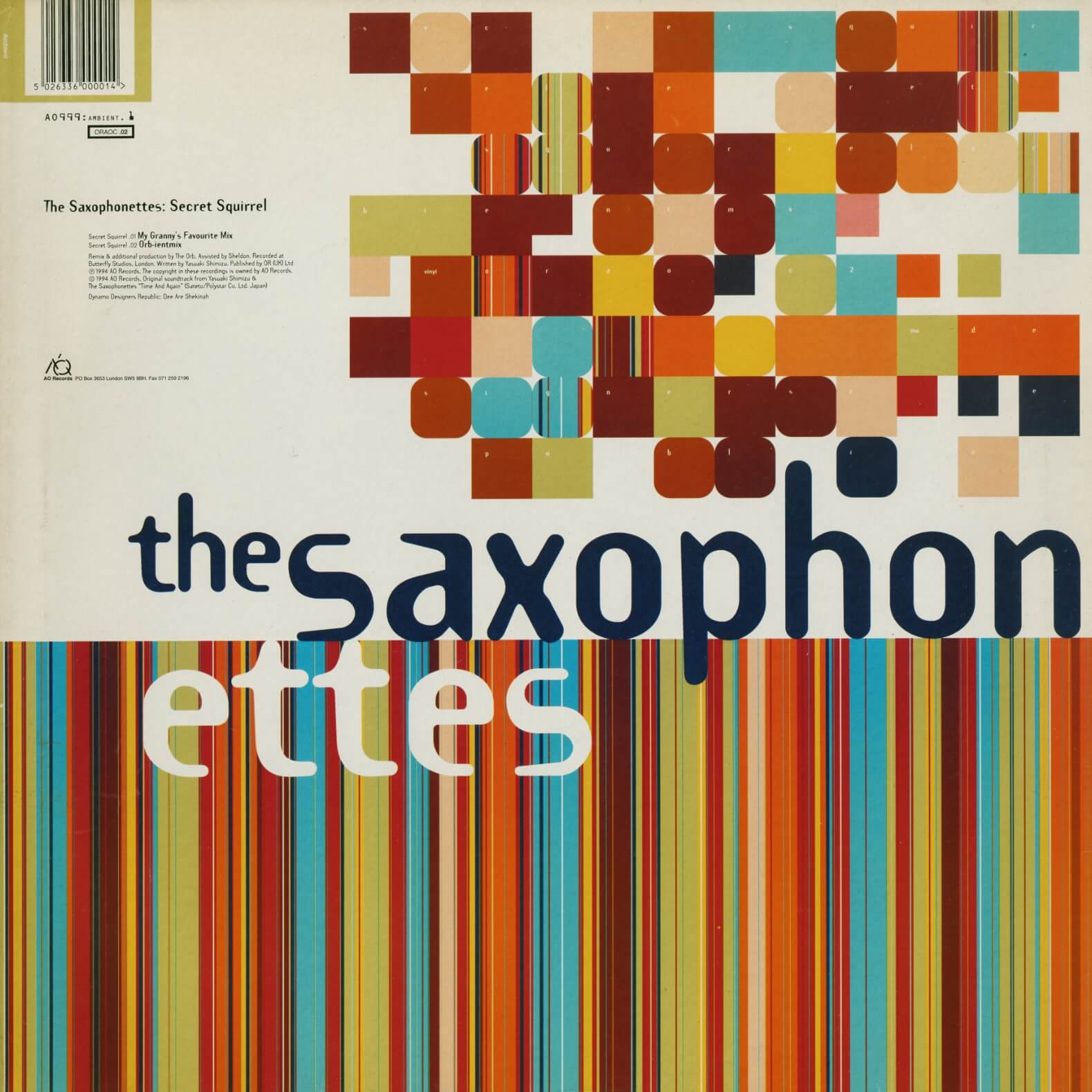 The Saxophonettes – Secret Squirrel