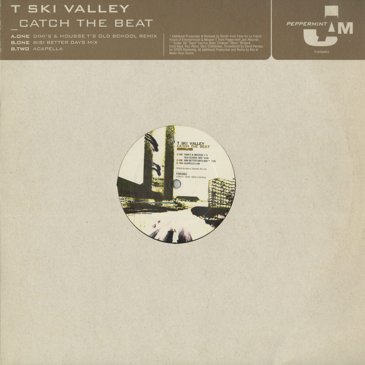 T Ski Valley – Catch The Beat (Dimi's Mousse T's Old School Remix)