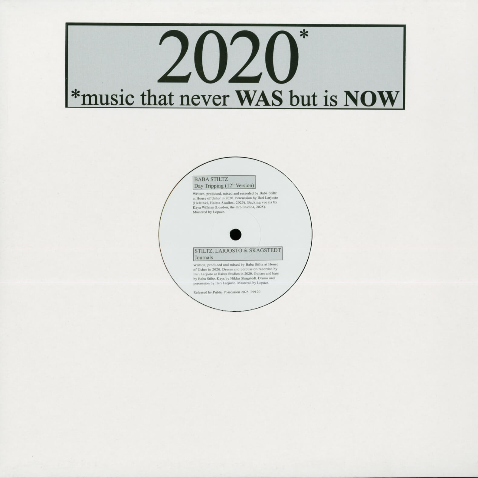 Baba Stiltz – 2020* (*Music That Never Was But Is Now)