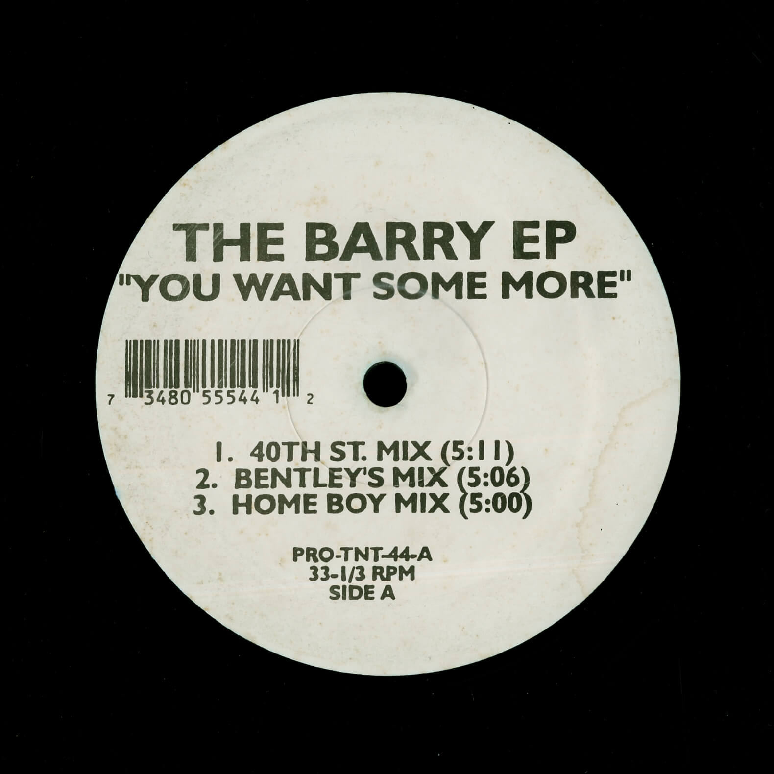 Unknown Artist – The Barry EP