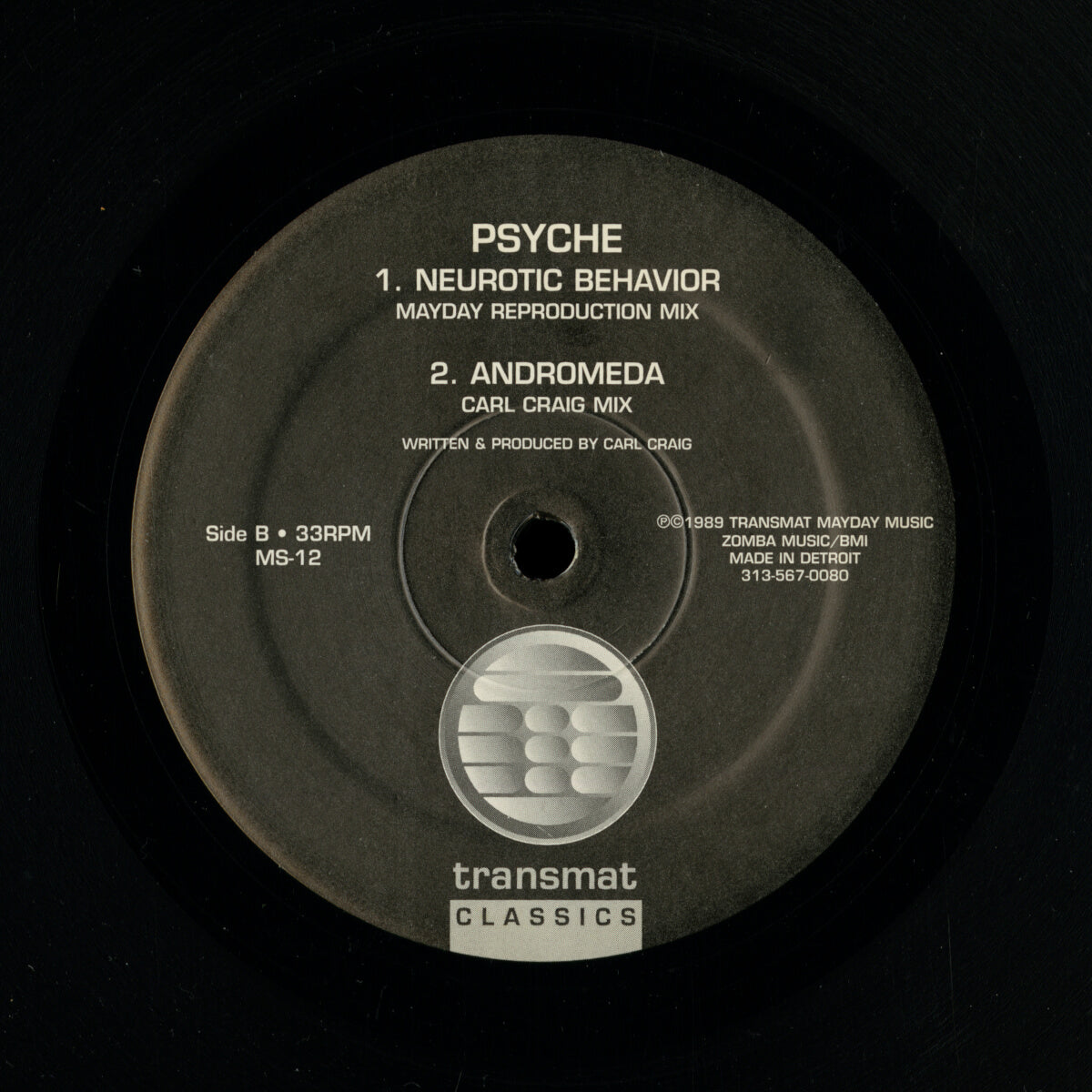 Psyche – Crackdown (Reissue)