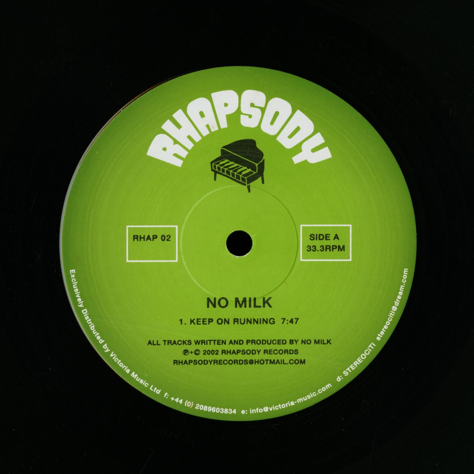No Milk – Keep On Running