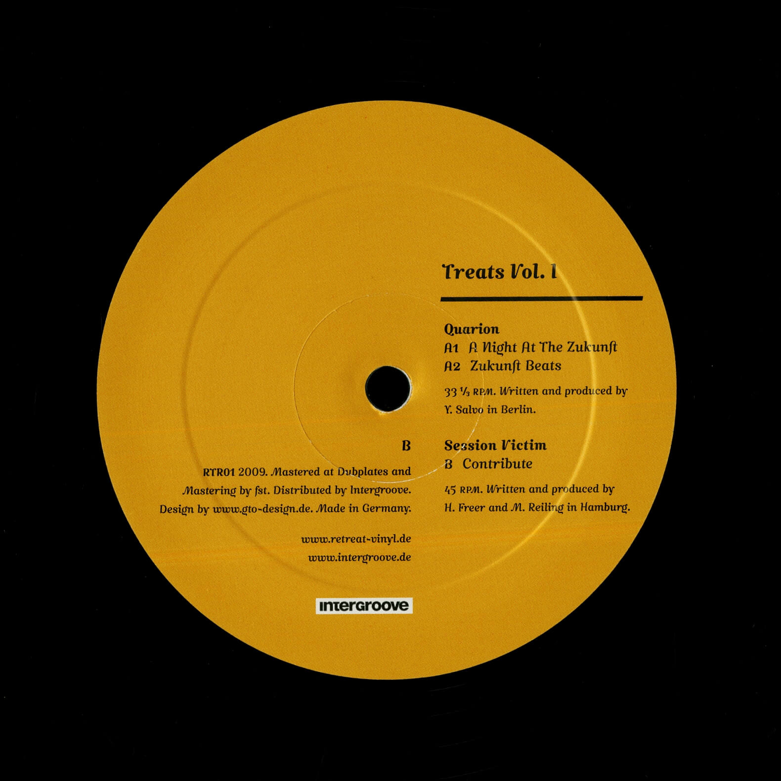 Quarion / Session Victim – Treats Vol. 1