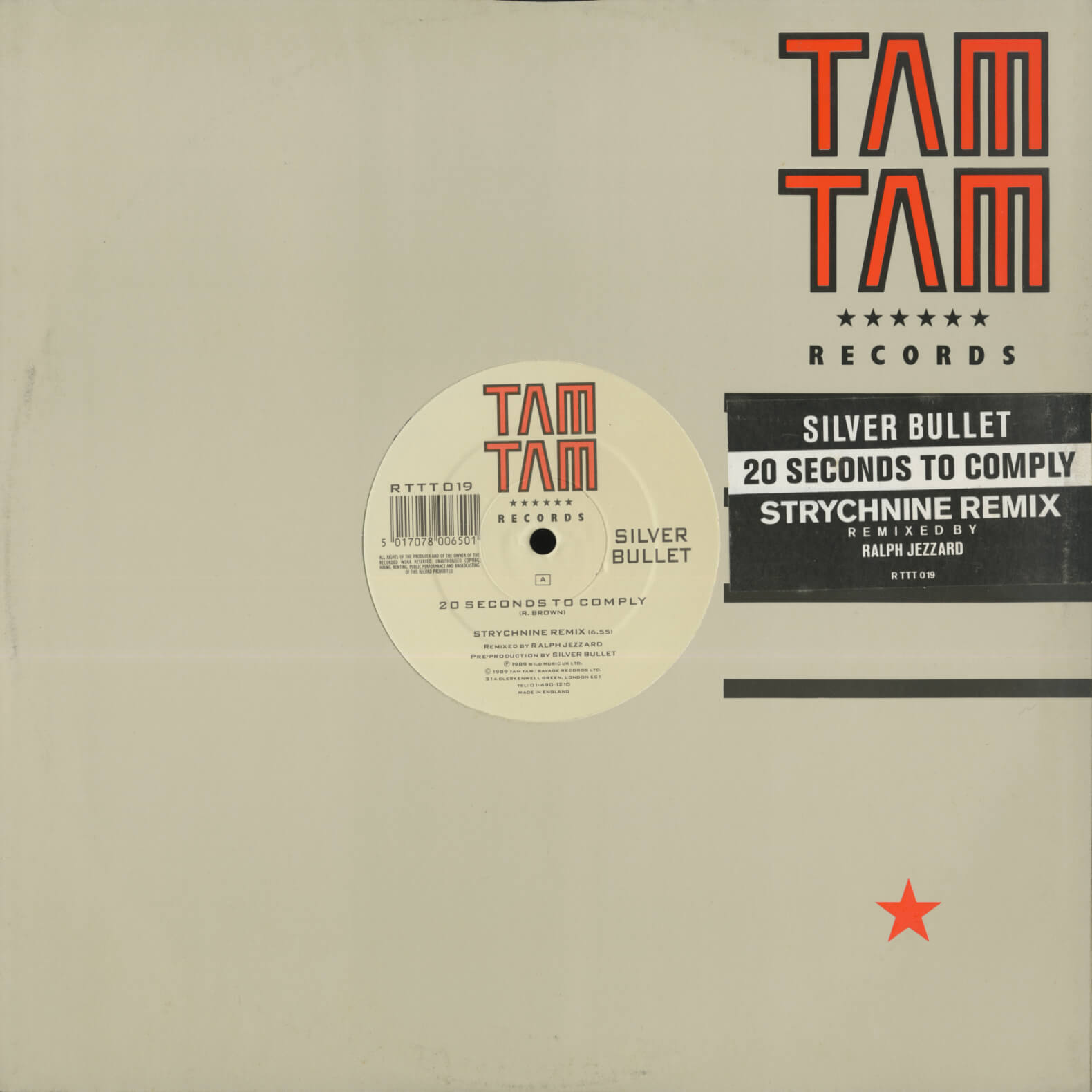 Silver Bullet – 20 Seconds To Comply (Strychnine Remix)