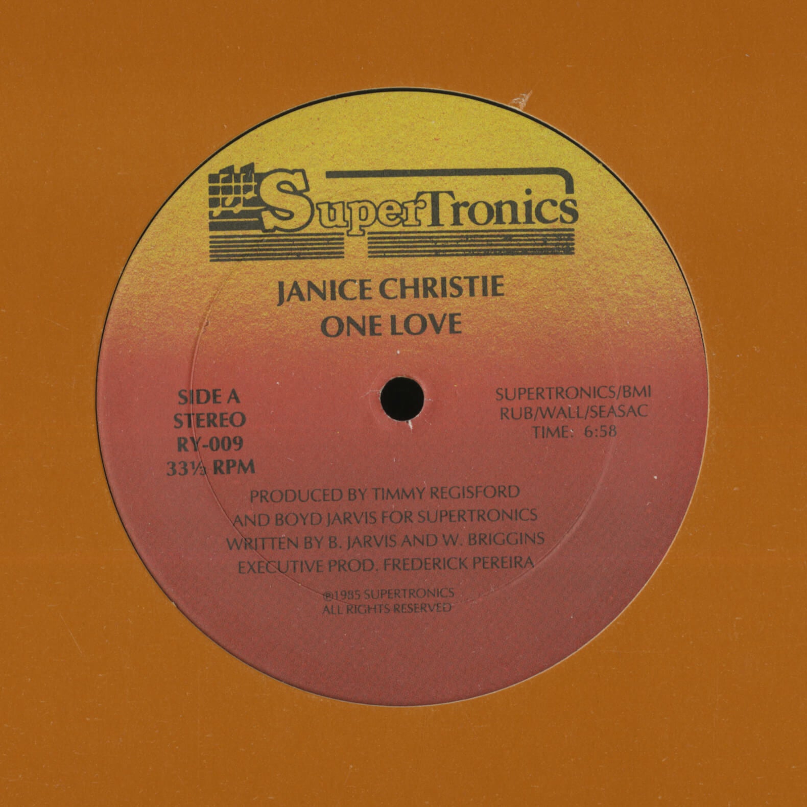 Janice Christie – One Love