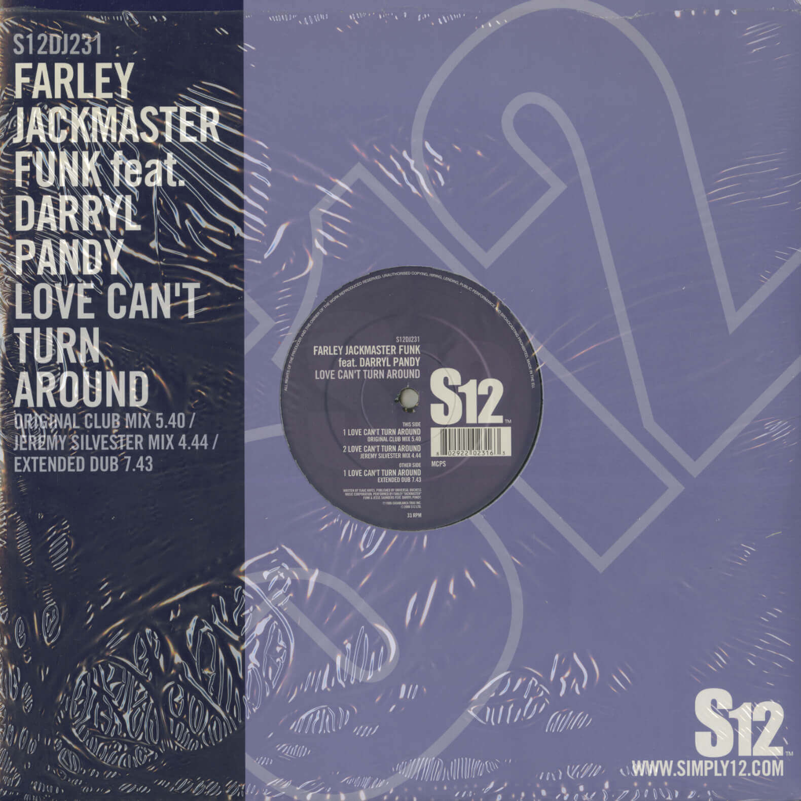 Farley "Jackmaster" Funk – Love Can't Turn Around