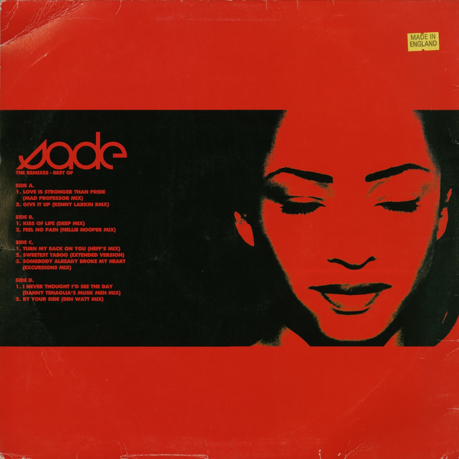 Sade The Remixes Best Of 2LP 新品送料込 シャーデー Sade – The Remixes - Best Of