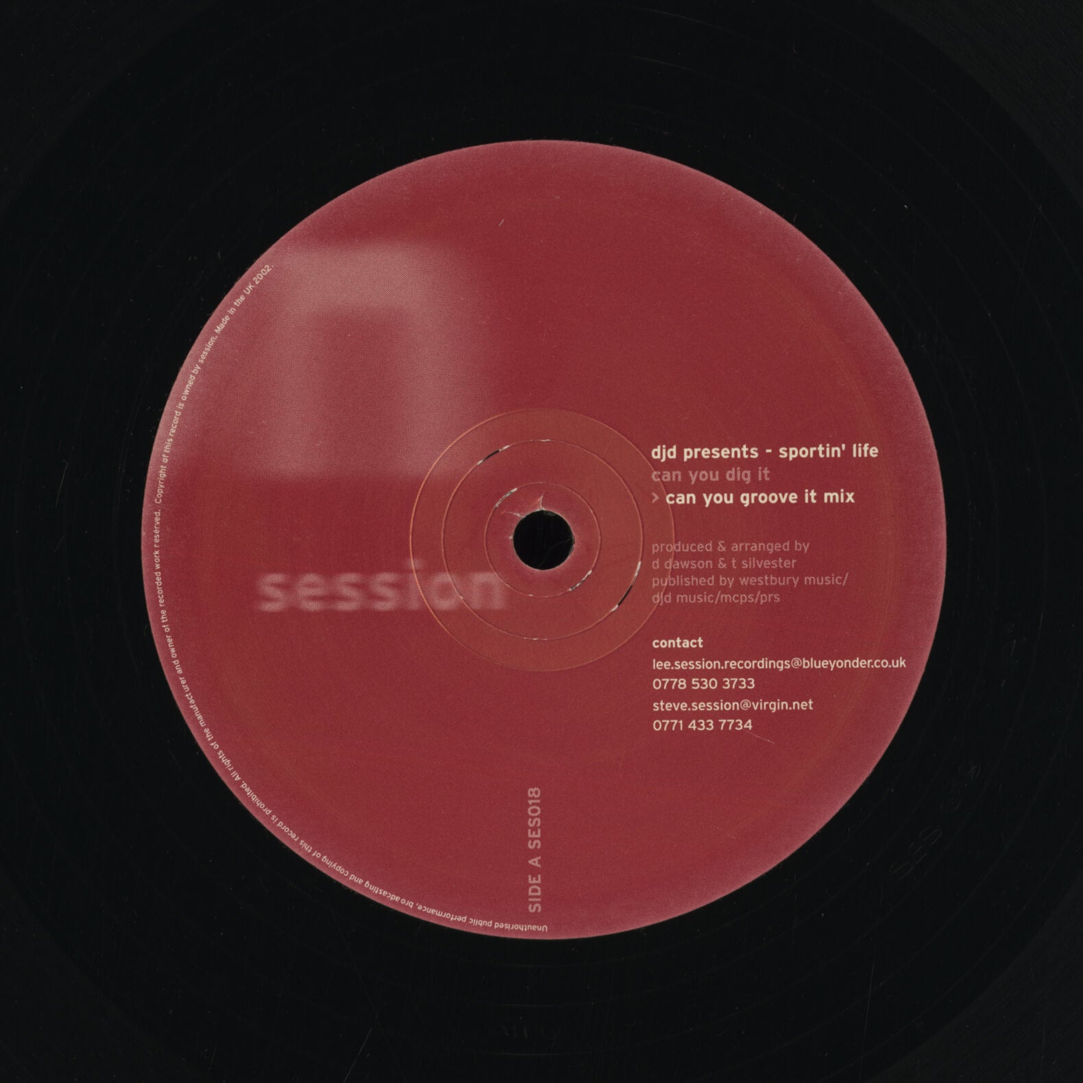 DJD Presents Sportin' Life – Can You Dig It