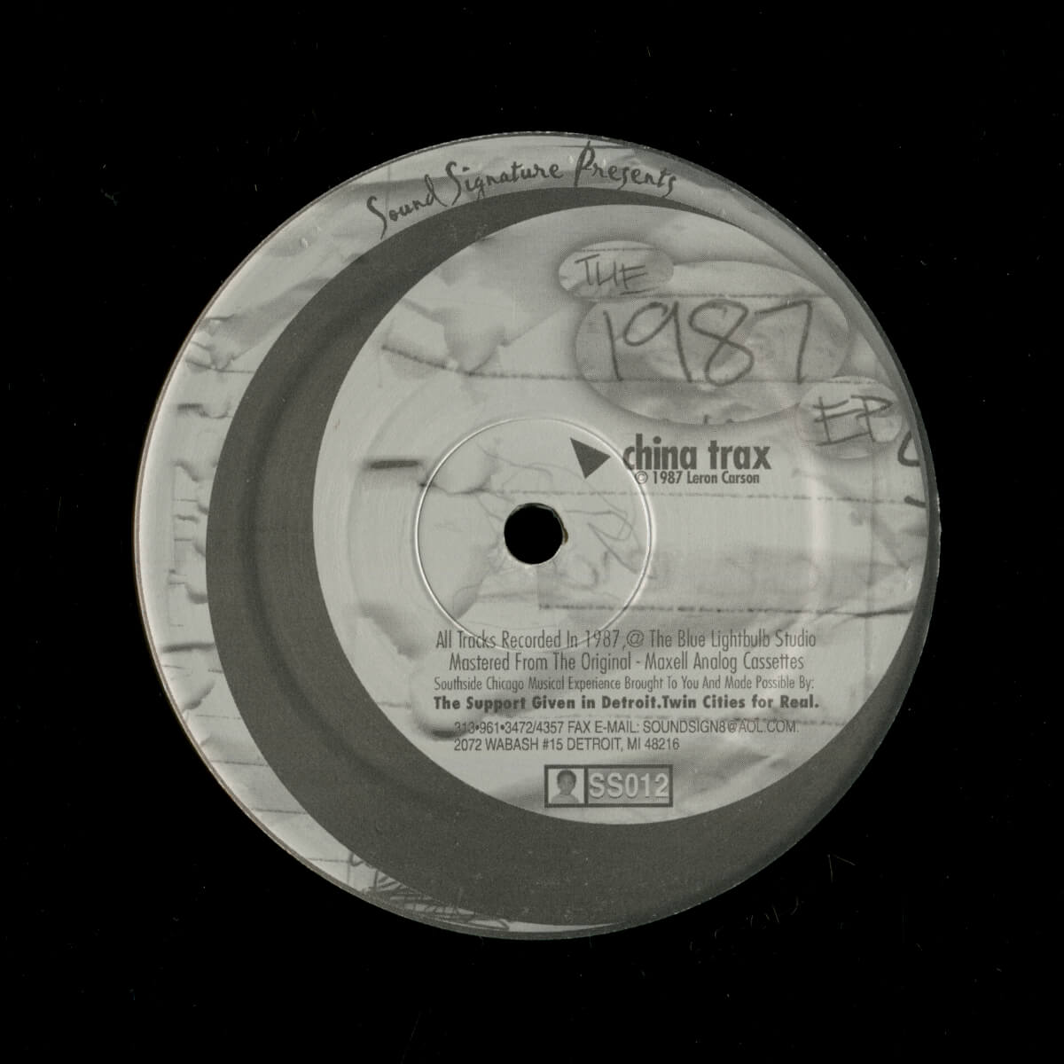 Leron Carson / Theo Parrish – The 1987 EP