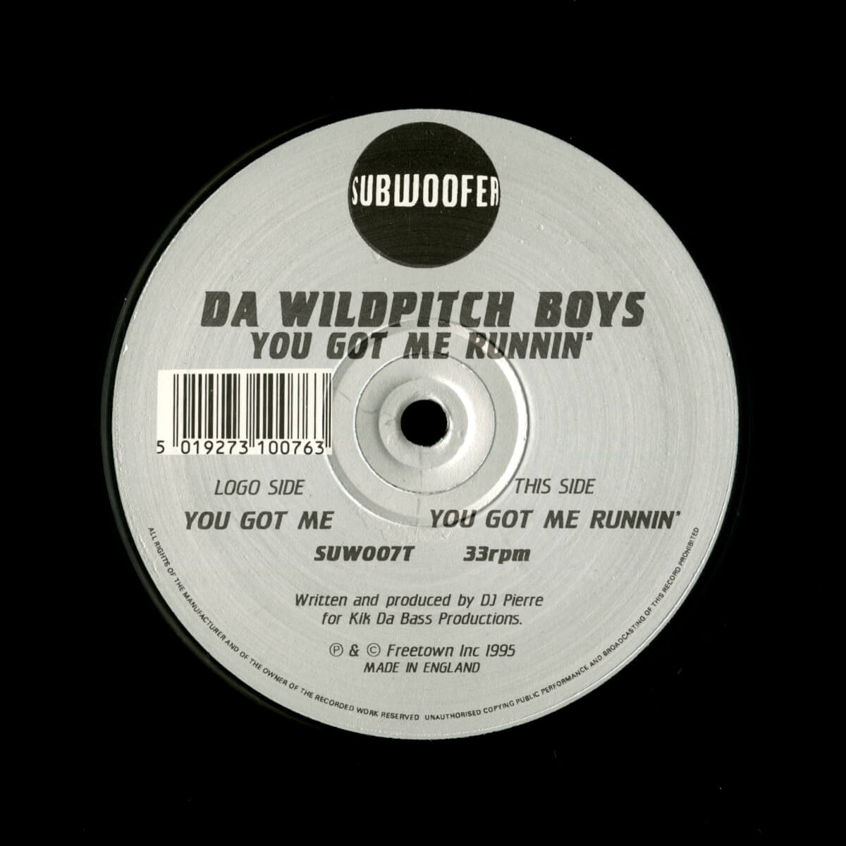 Da Wildpitch Boys – You Got Me Runnin'