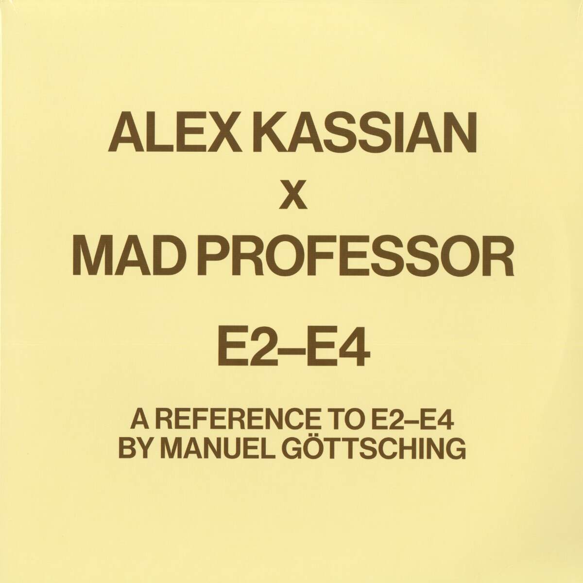 Alex Kassian – E2–E4 (With Mad Professor Remix)