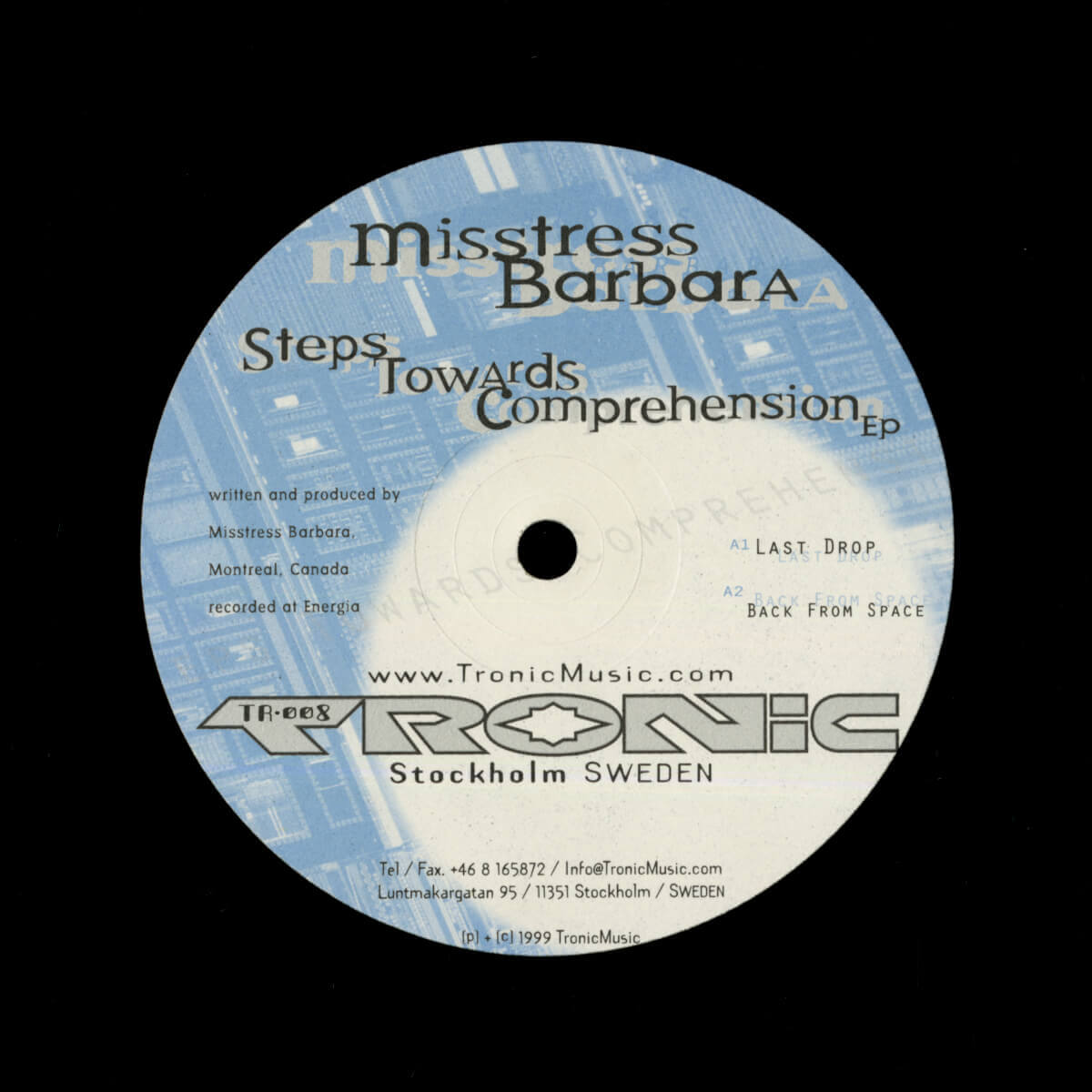 Misstress Barbara – Steps Towards Comprehension EP