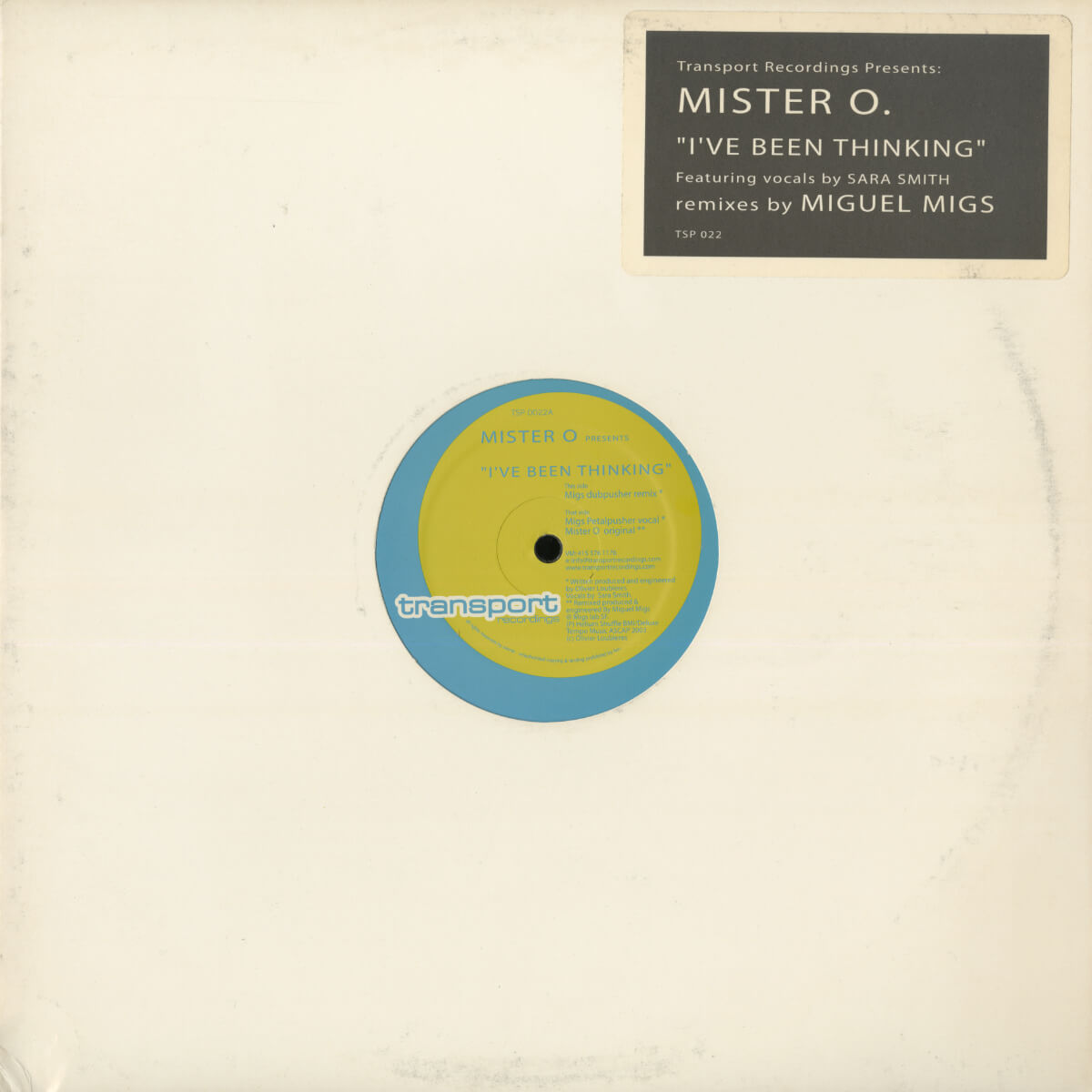 Mister O – I've Been Thinking