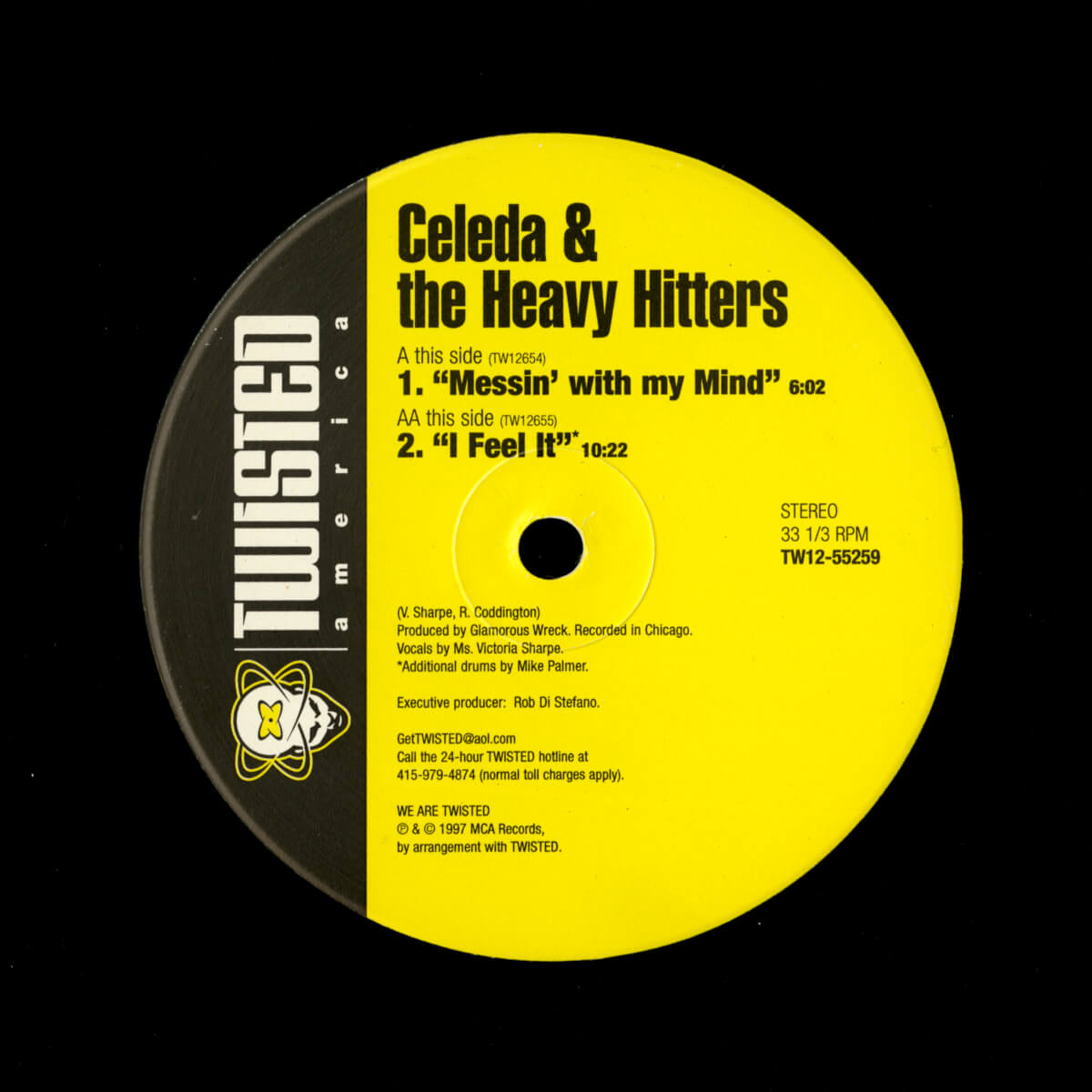 Celeda & The Heavy Hitters – Messin' With My Mind / I Feel It