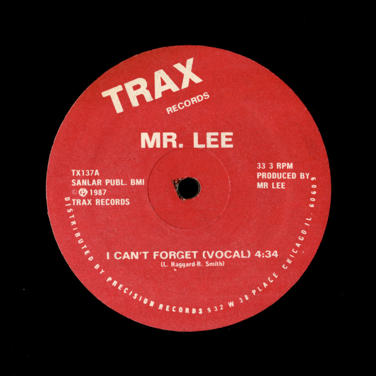 Mr. Lee – I Can't Forget