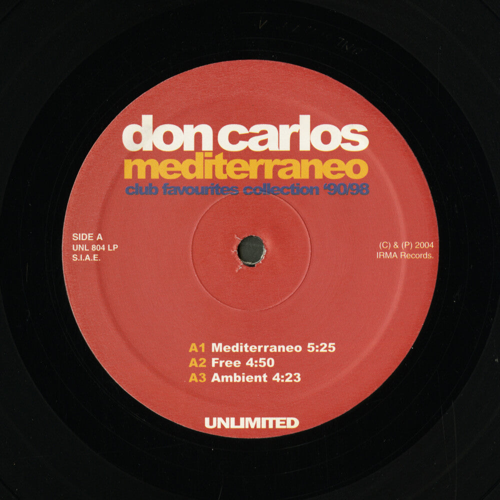 Don Carlos – Mediterraneo - Club Favourites Collection '90/98